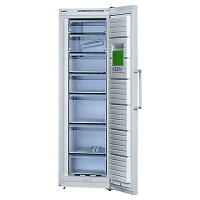 Bosch GSV36VW31G Freestanding Freezer, A++ Energy Rating, 60cm Wide, White Bosch GSV36VW31G Freestanding Freezer, A++ Energy Rating, 60cm Wide, White